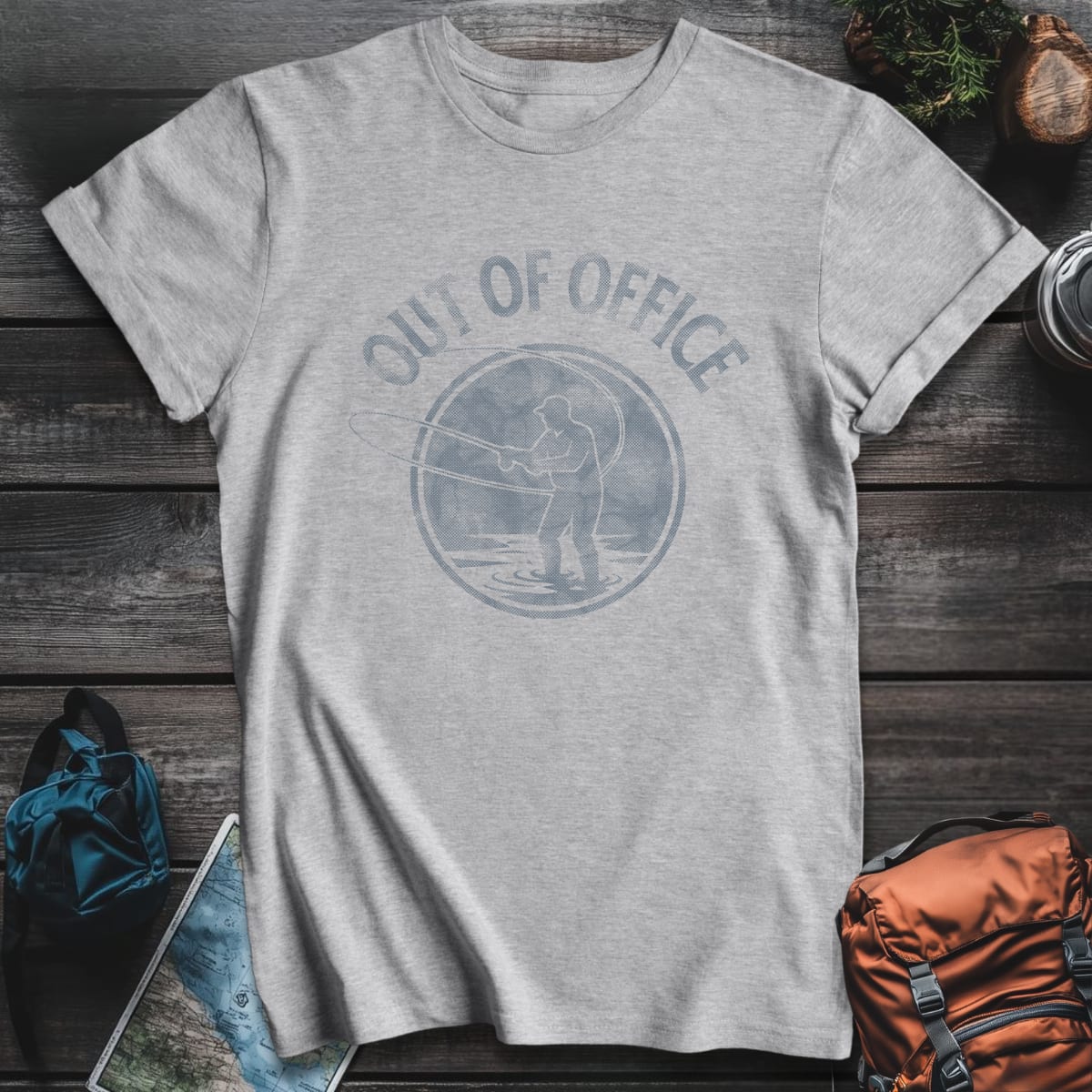 Out of Office T-Shirt - Sport Grey variant