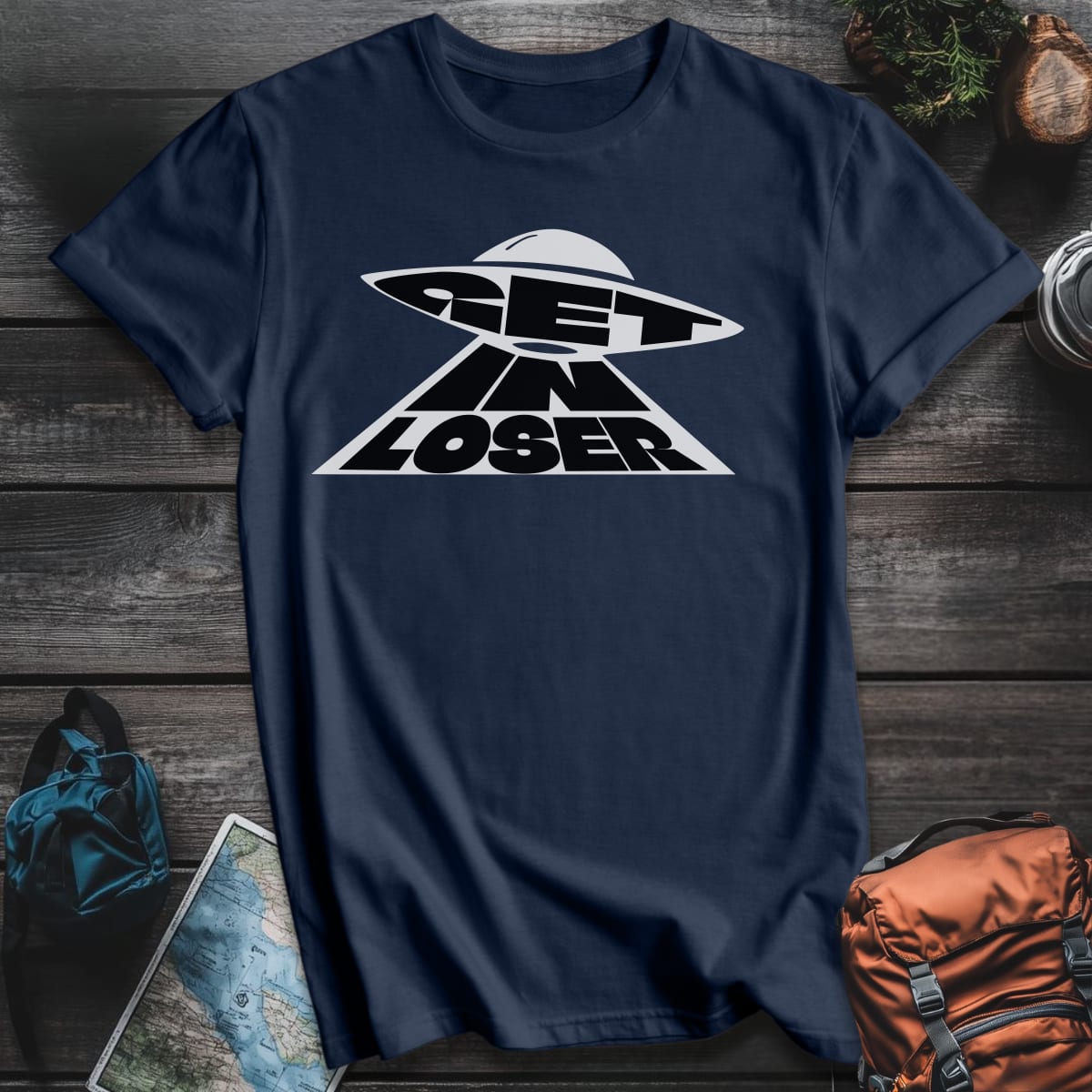 Get In T-Shirt - Navy variant