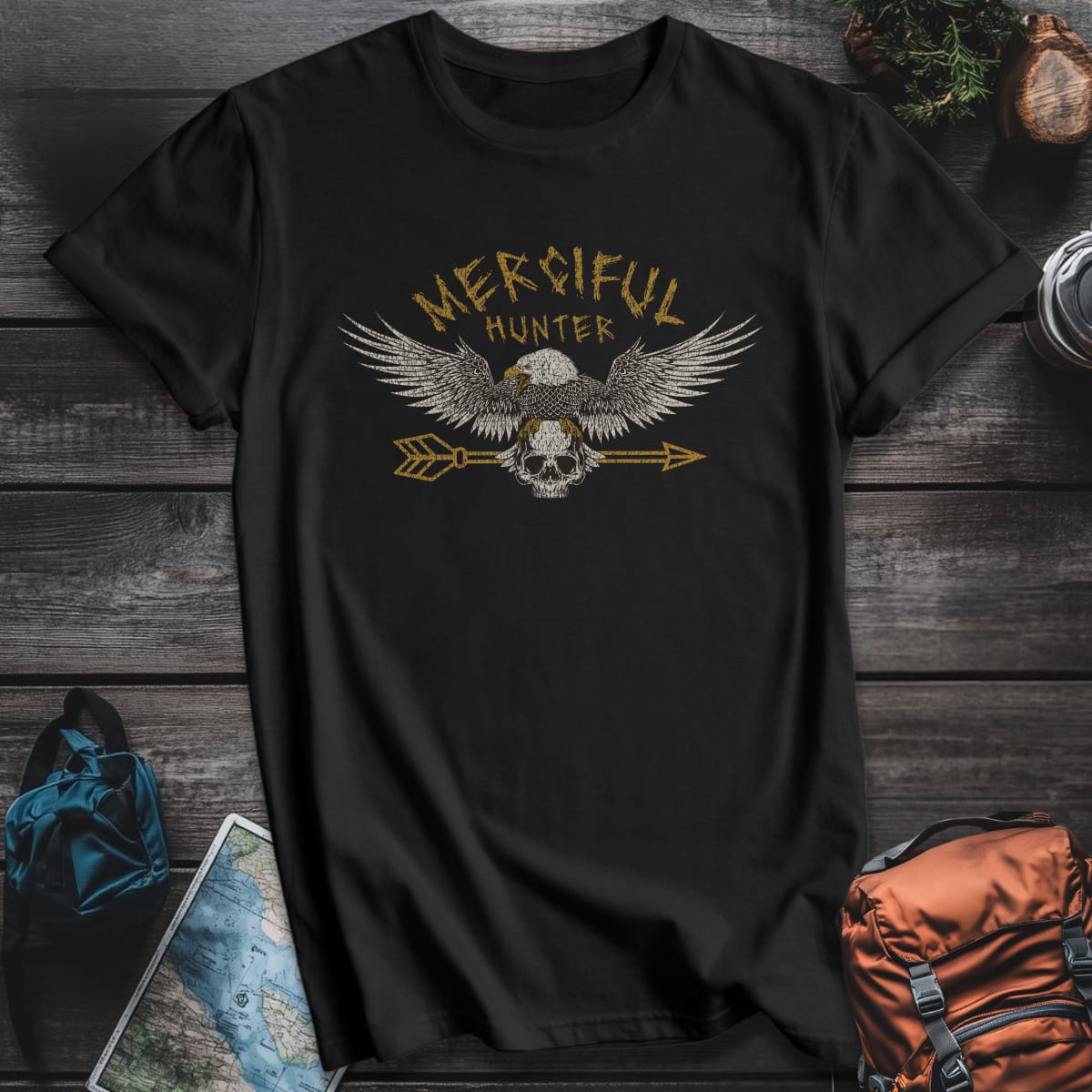 Merciful Hunter T-Shirt - Black variant