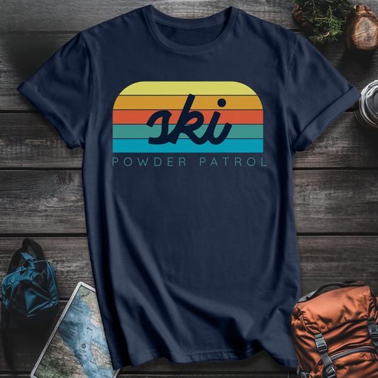 Powder Patrol T-Shirt - Navy variant