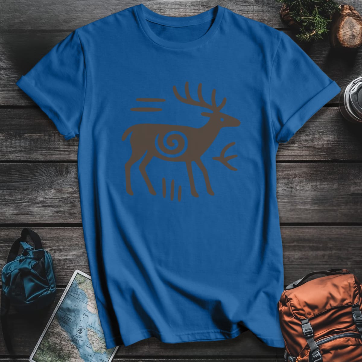 Wapiti T-Shirt - Royal variant