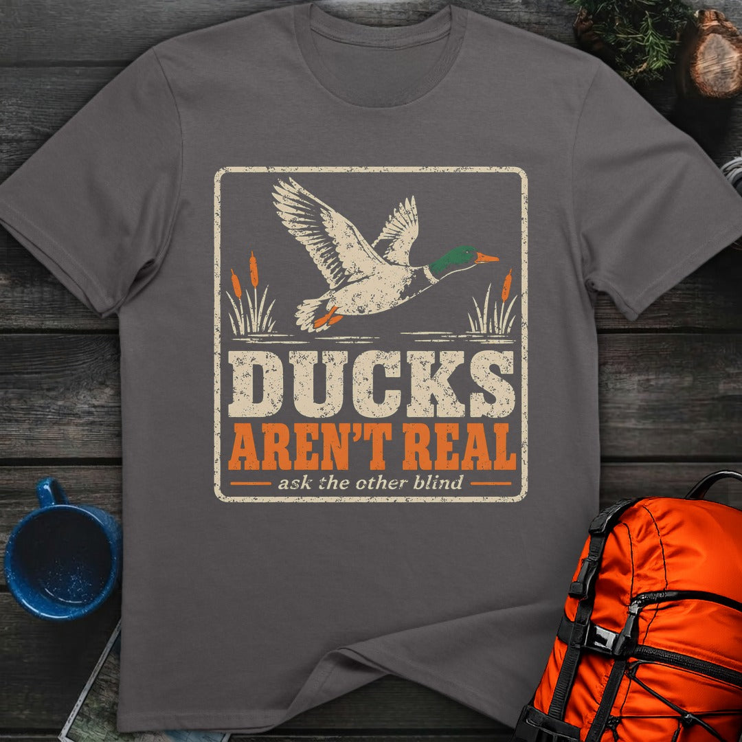 Ducks Aren't Real - Charcoal