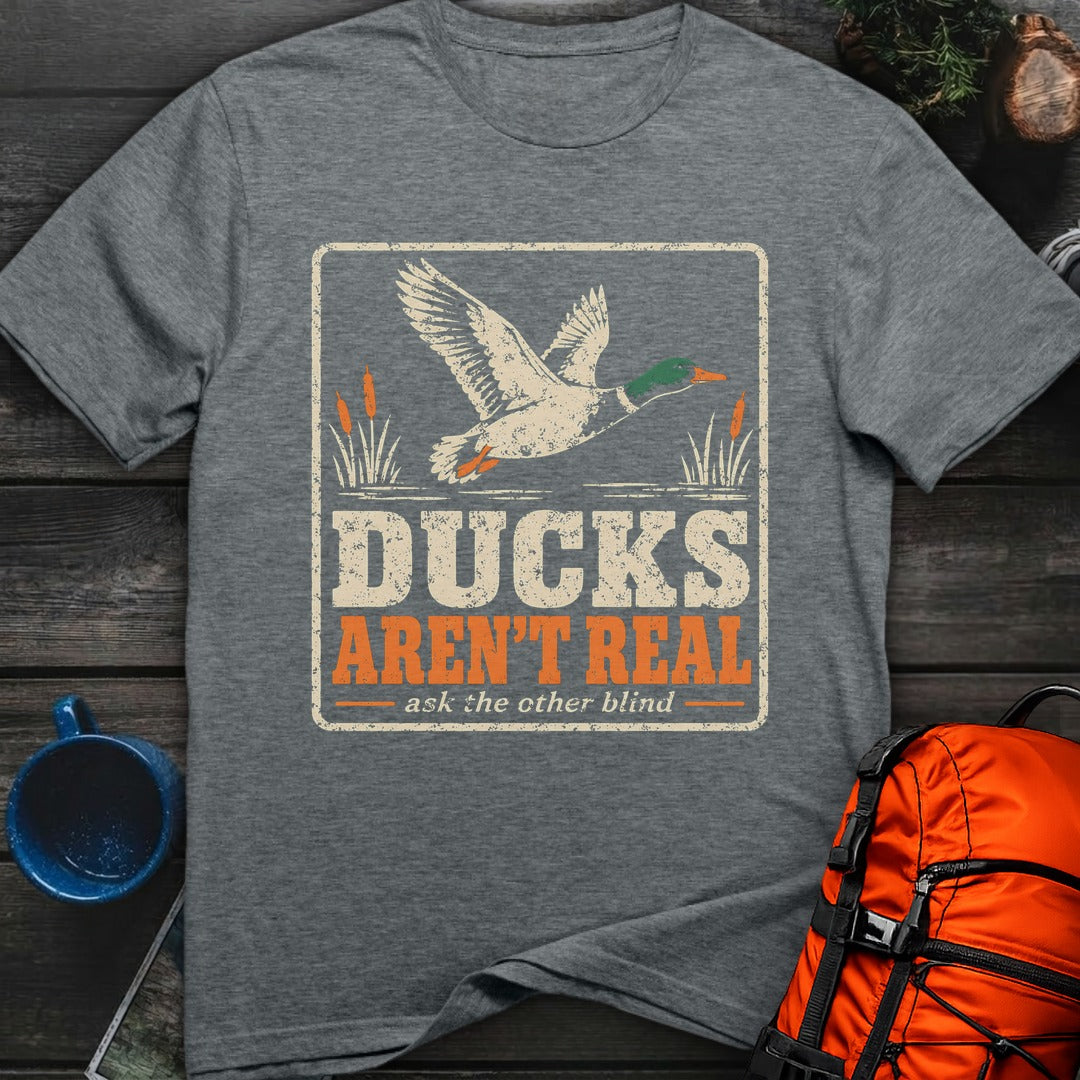 Ducks Aren't Real - Dark Heather
