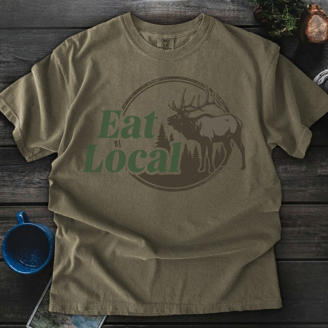 Eat Local - Khaki