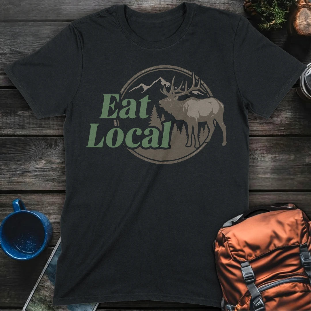 Eat Local - Black