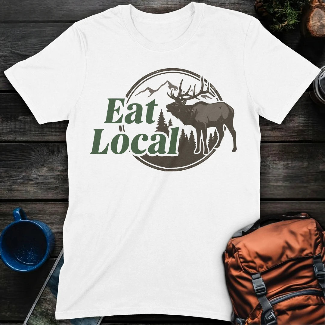 Eat Local - White