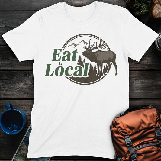 Eat Local - White