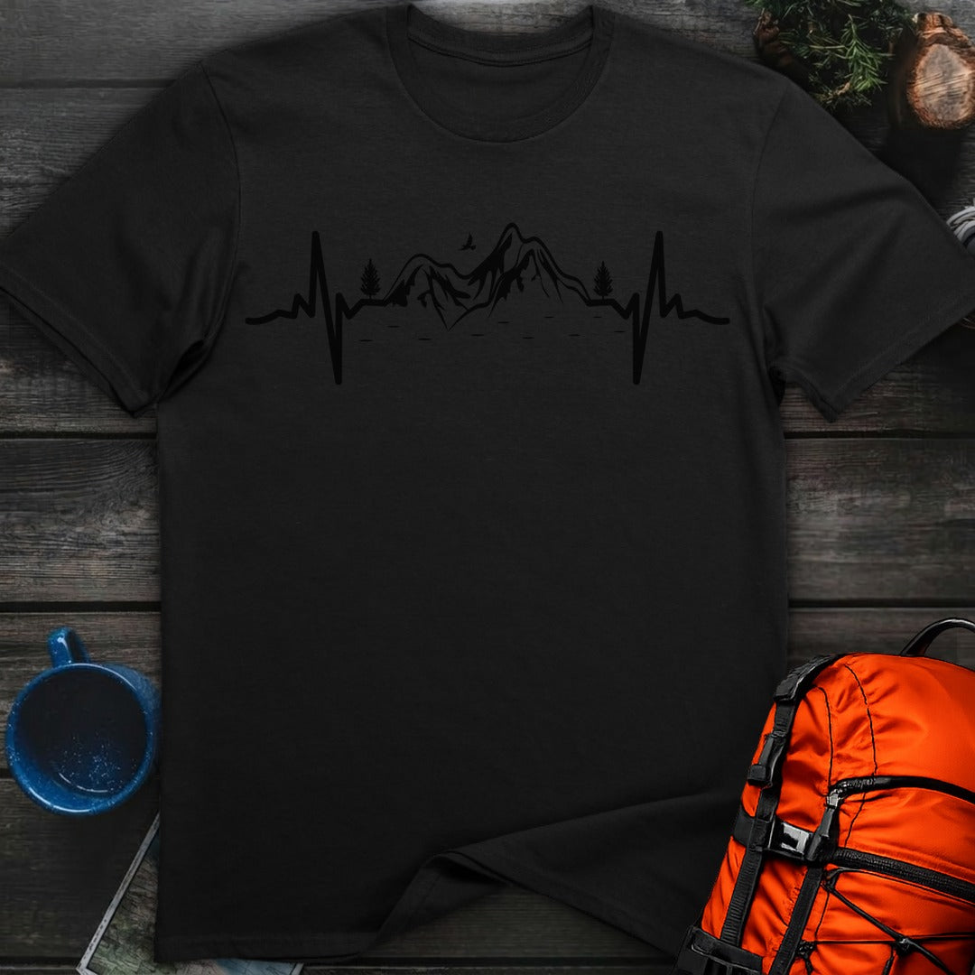 EKG Love Mountains - Black