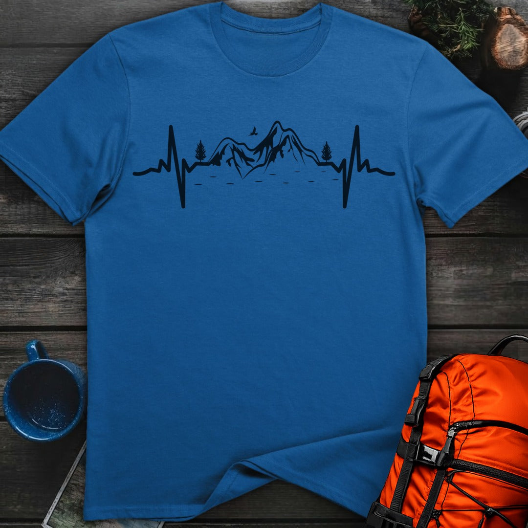 EKG Love Mountains - Royal