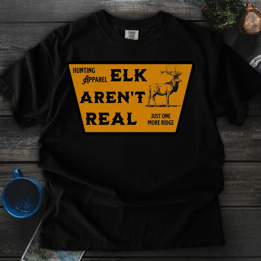Elk Aren't Real - Black