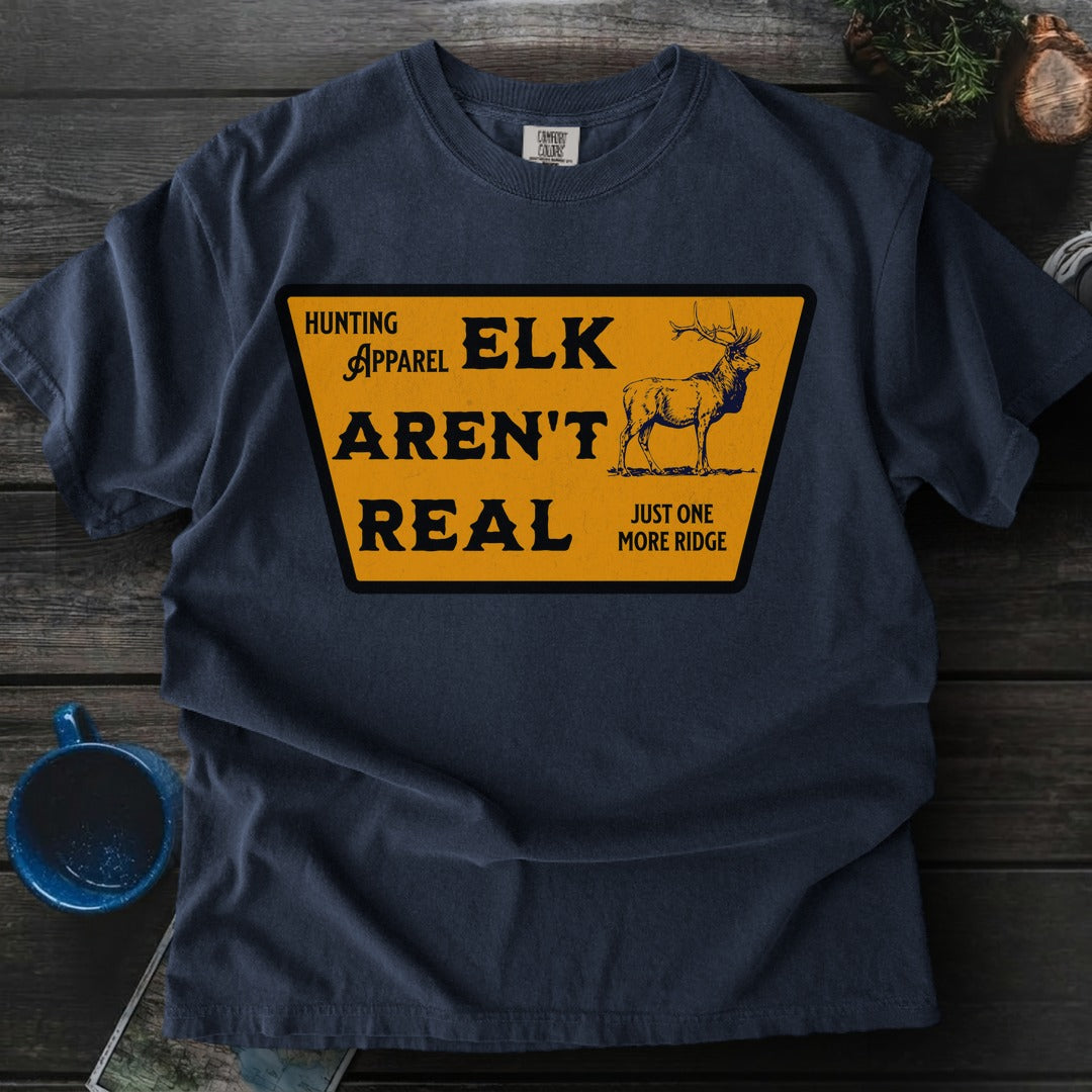 Elk Aren't Real - True Navy