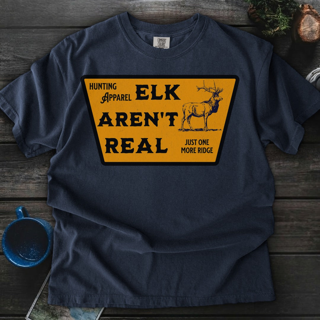 Elk Aren't Real - True Navy