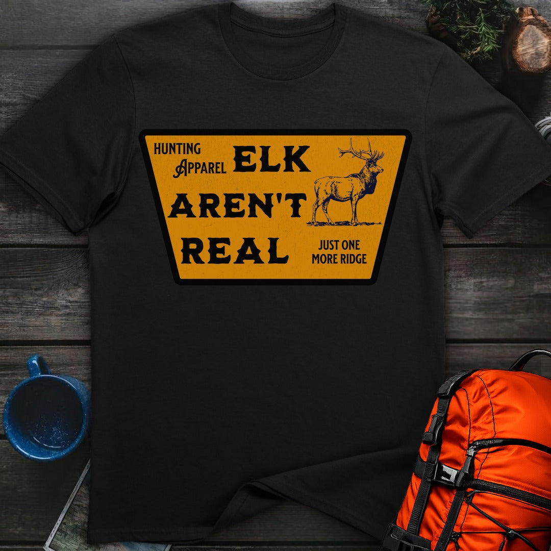 Elk Aren't Real - Black