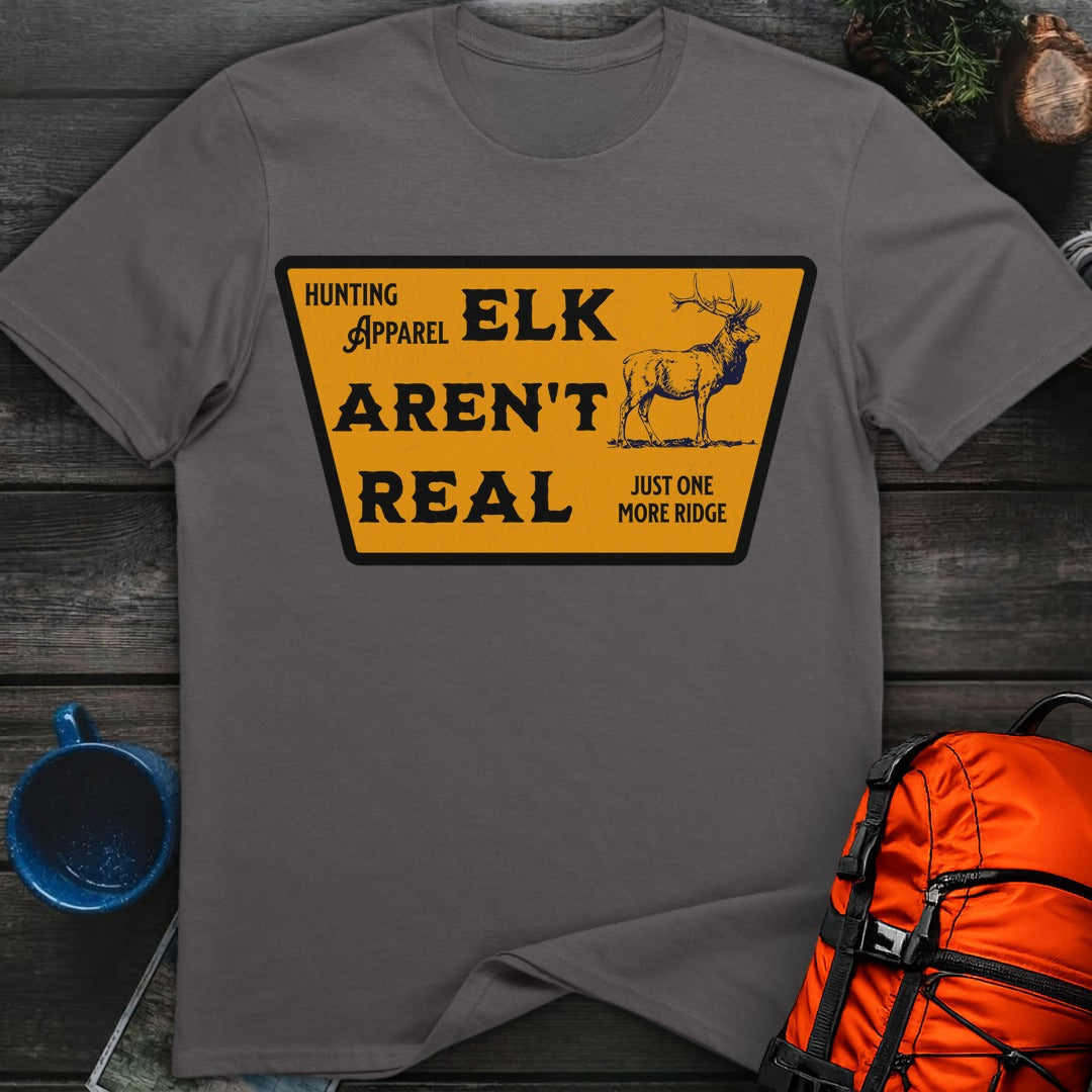 Elk Aren't Real - Charcoal