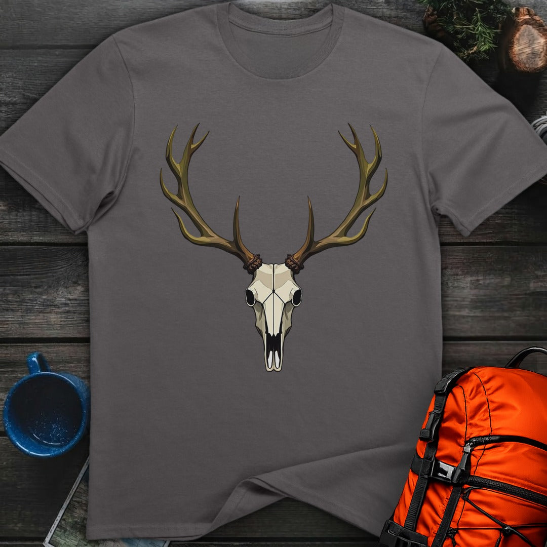 Elk Skull - Charcoal