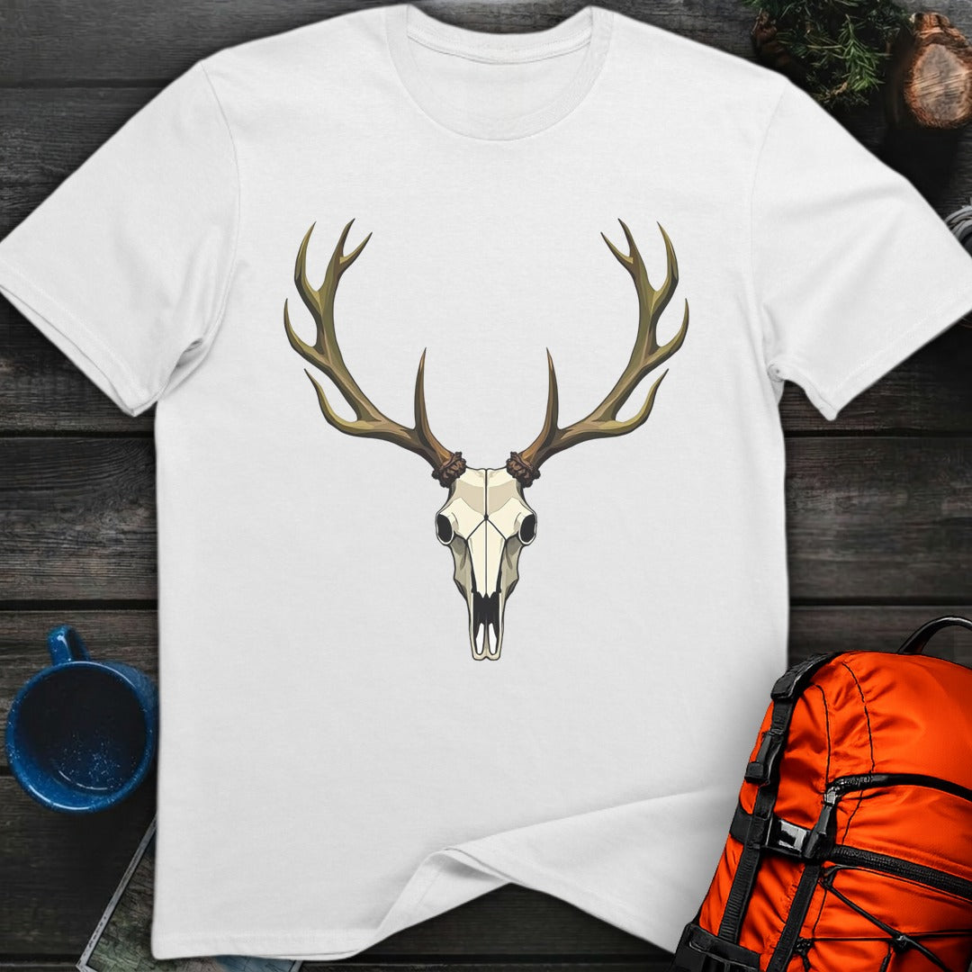 Elk Skull - White