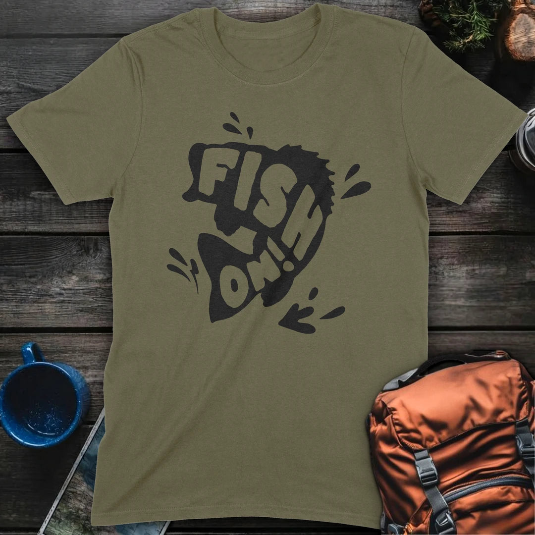 Fish On! - Military Green