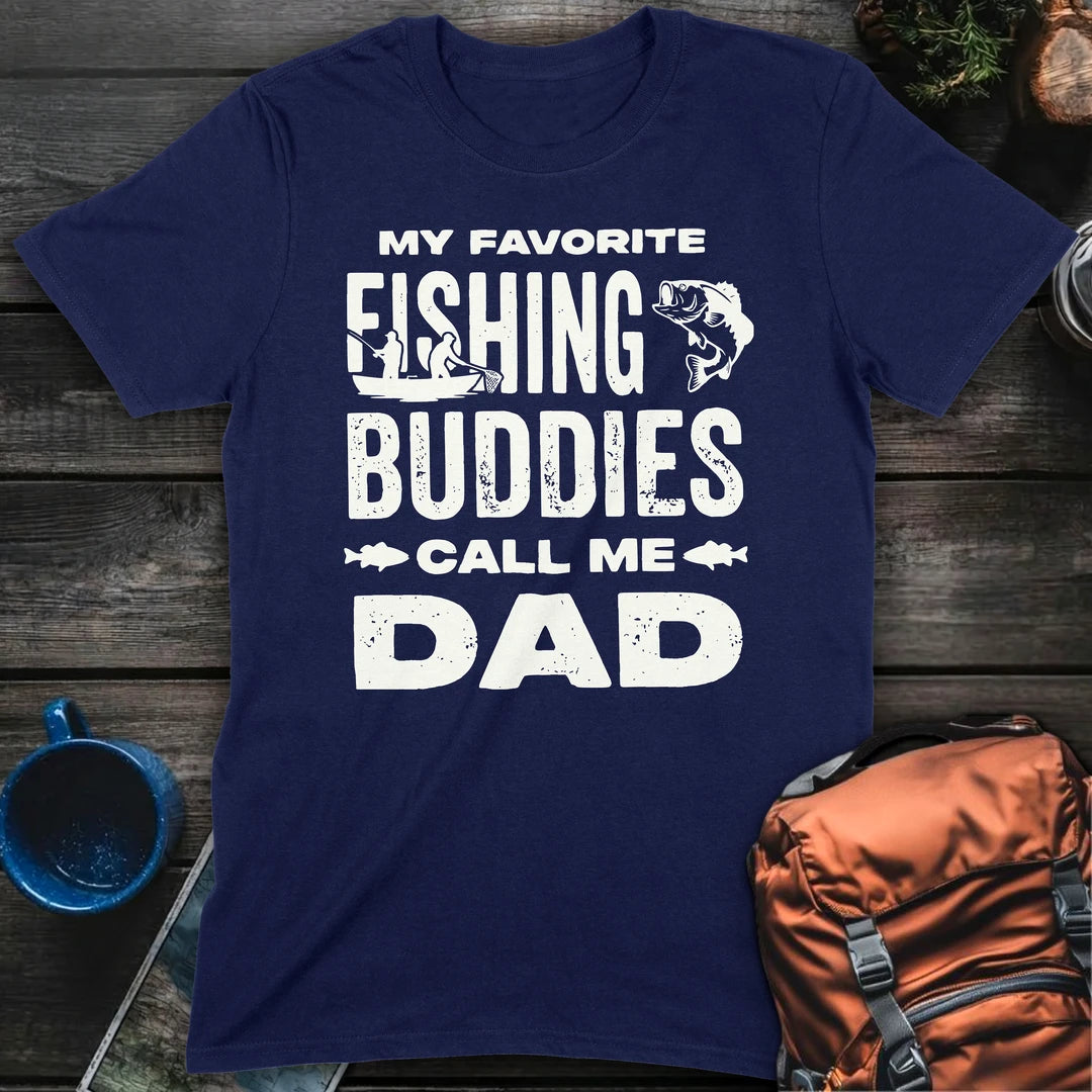Fishing Buddies Dad - Navy