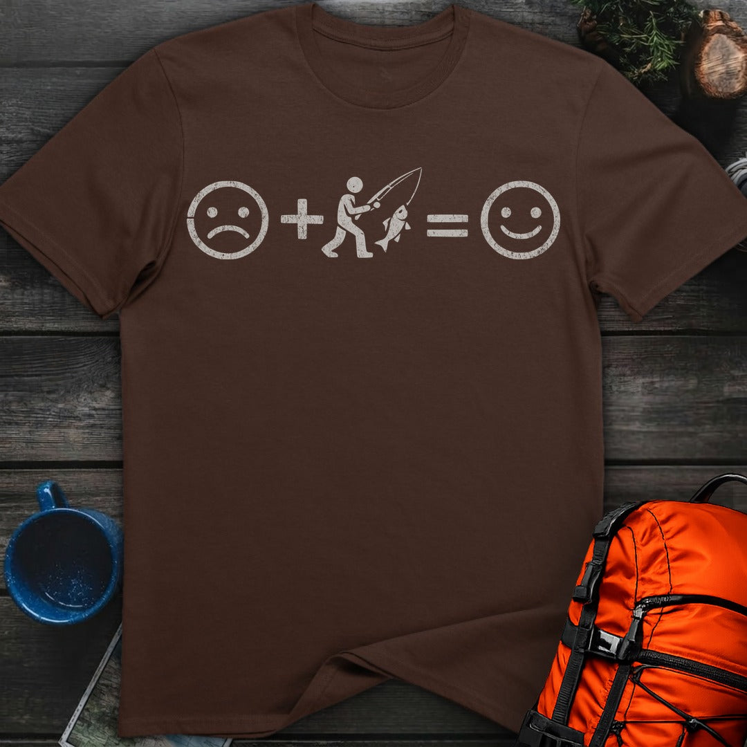 Fishing Equals Happy - Dark Chocolate