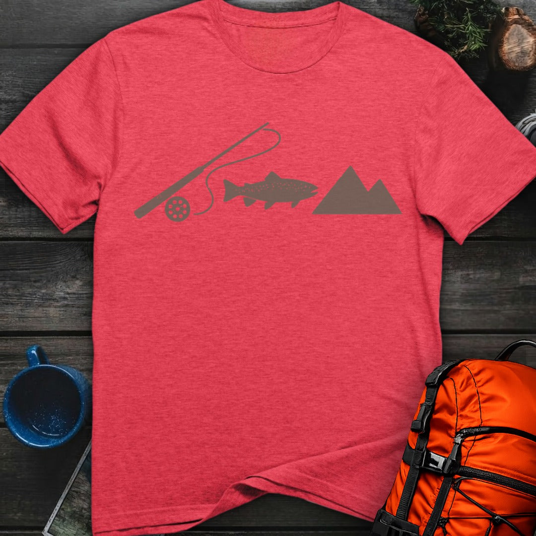 Fly Stack - Heather Red