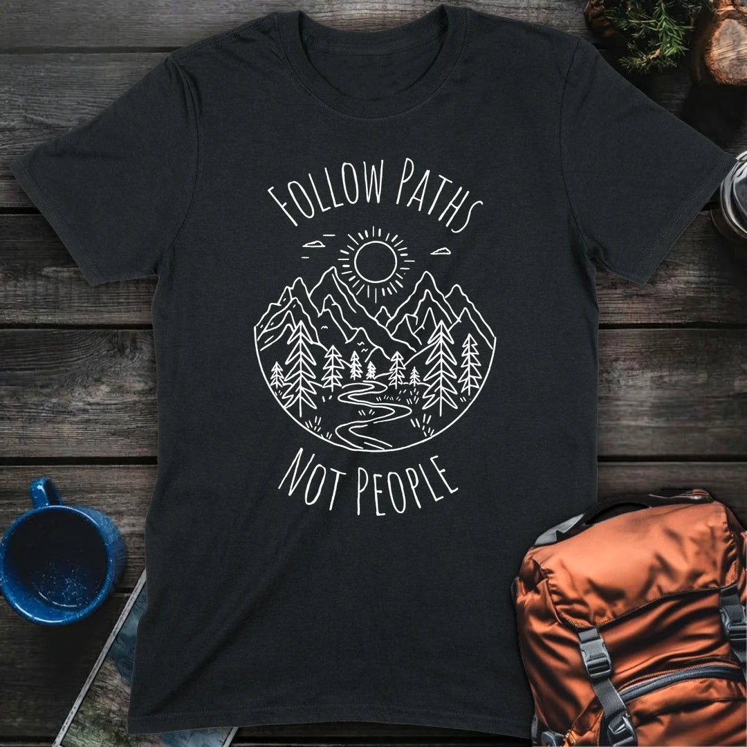 Follow Paths Not People - Black