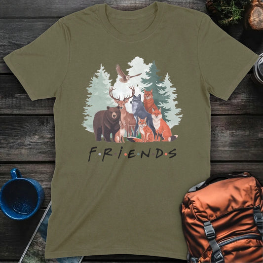 Forest Friends - Military Green