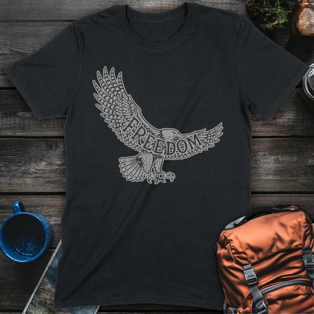 Freedom Soars Grey - Black