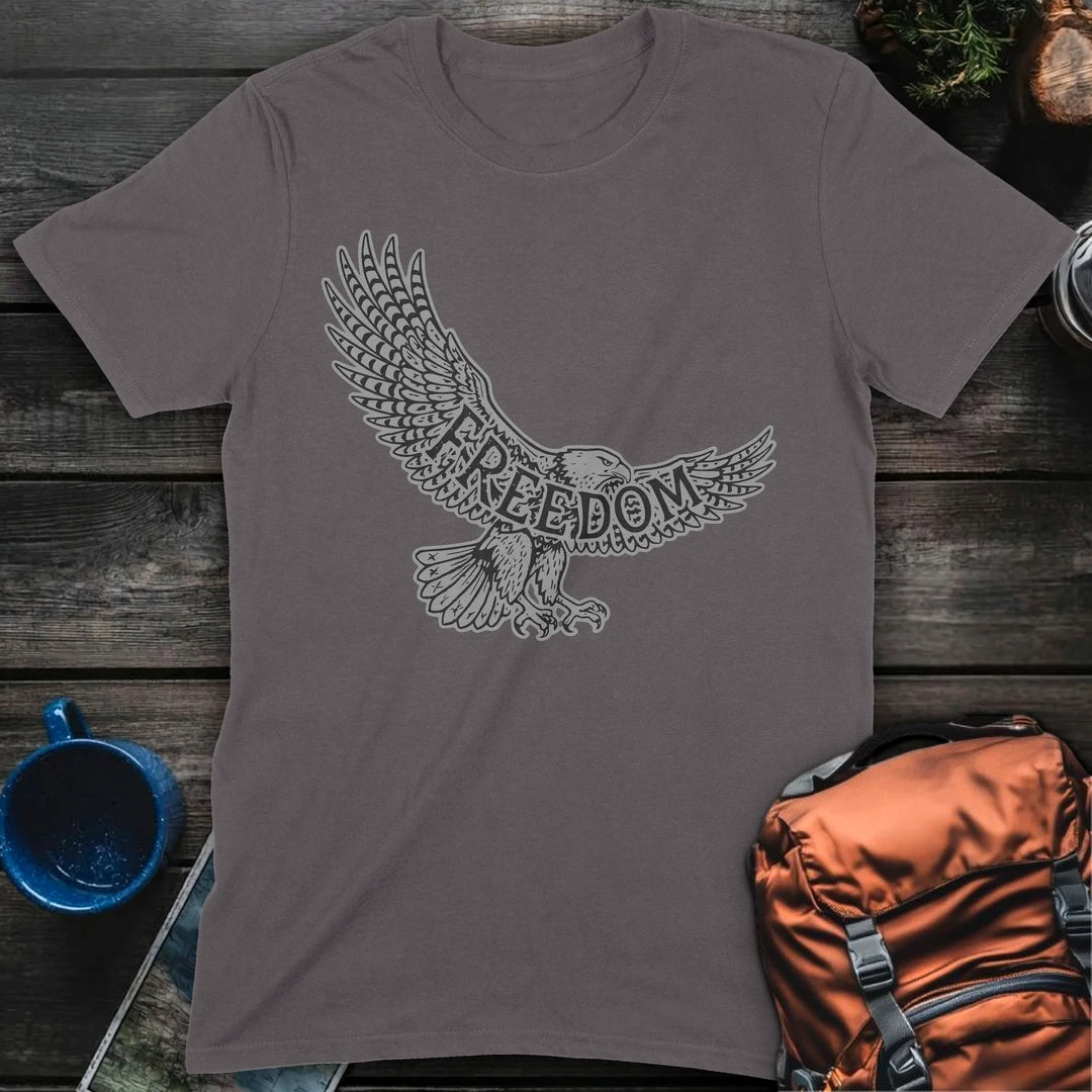 Freedom Soars Grey - Charcoal