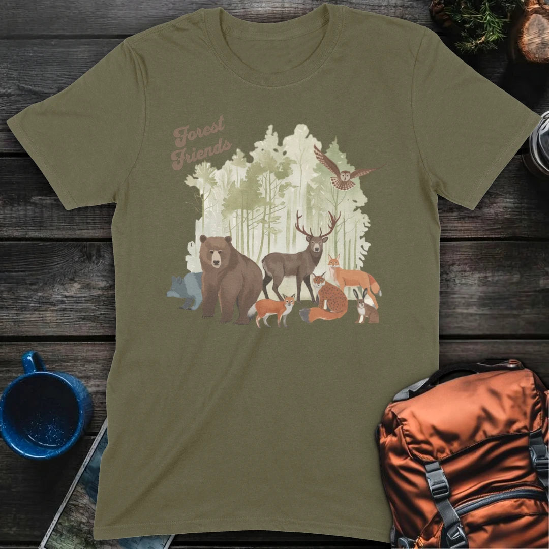 Friends Of Forest - Military Green