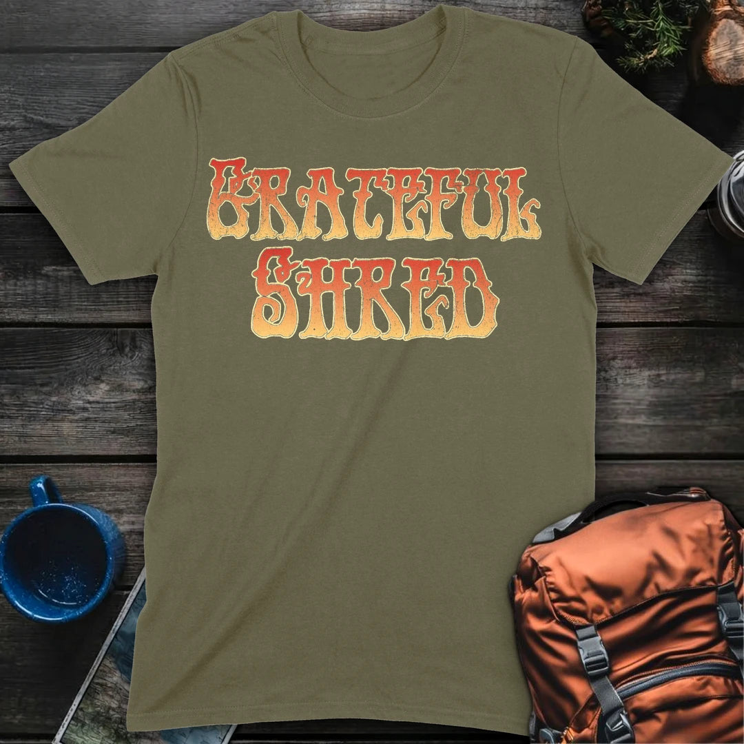Grateful Shred - Military Green