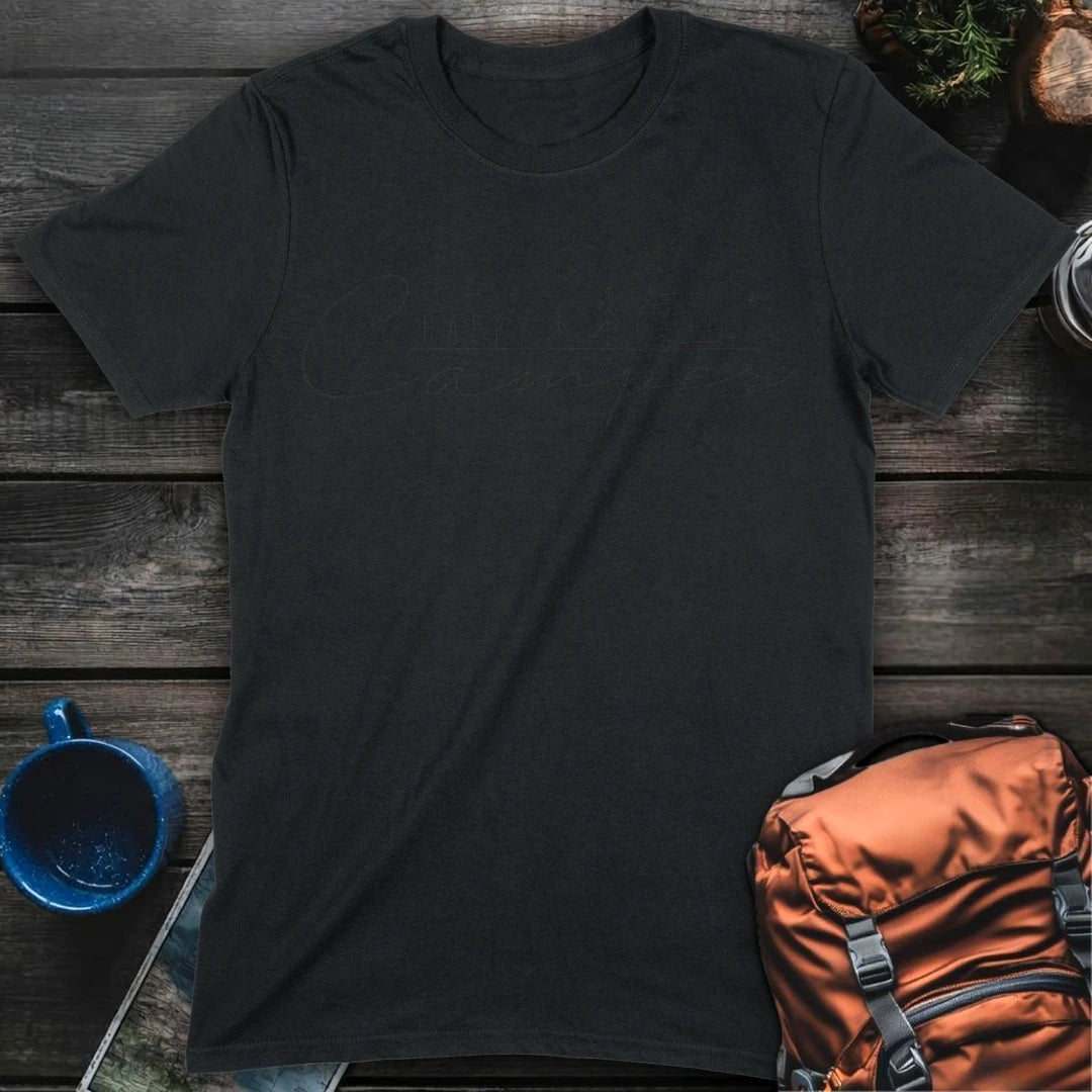Happy Camper Vintage - Black