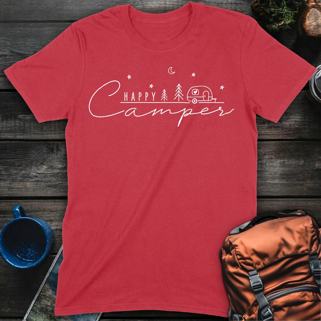 Happy Camper Vintage - Red