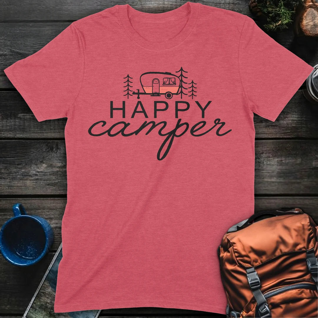 Happy Camper - Heather Red