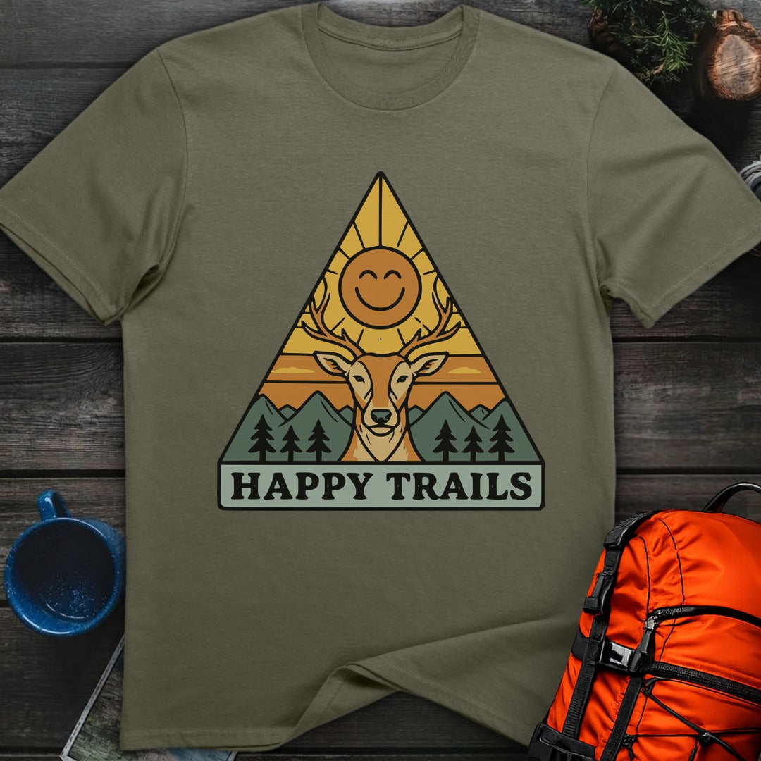 Happy Trails - Military Green
