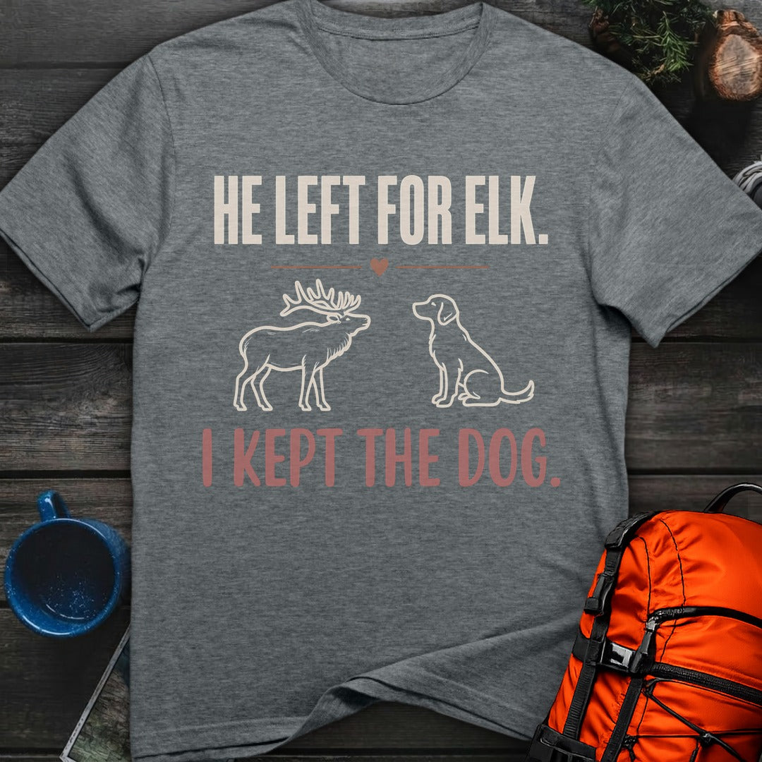 He Left for Elk. I Kept the Dog. - Dark Heather