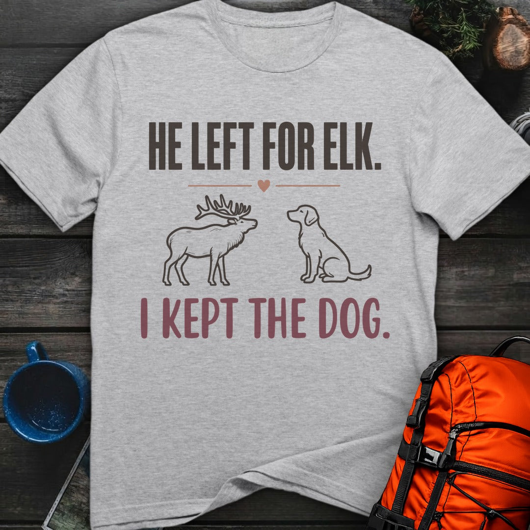 He Left for Elk. I Kept the Dog. - Sport Grey