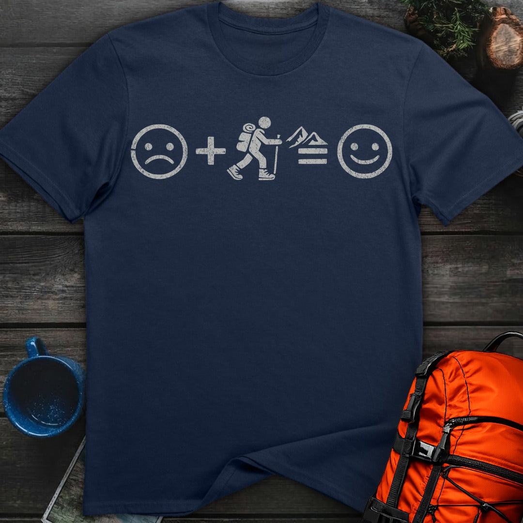 Hiking Equals Happy - Navy