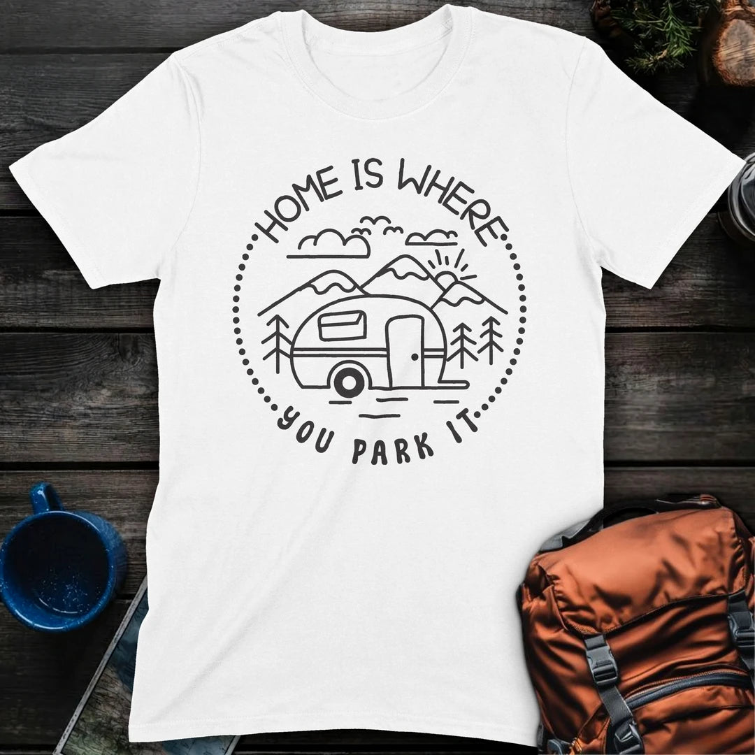 Home Is Where You Park It - White