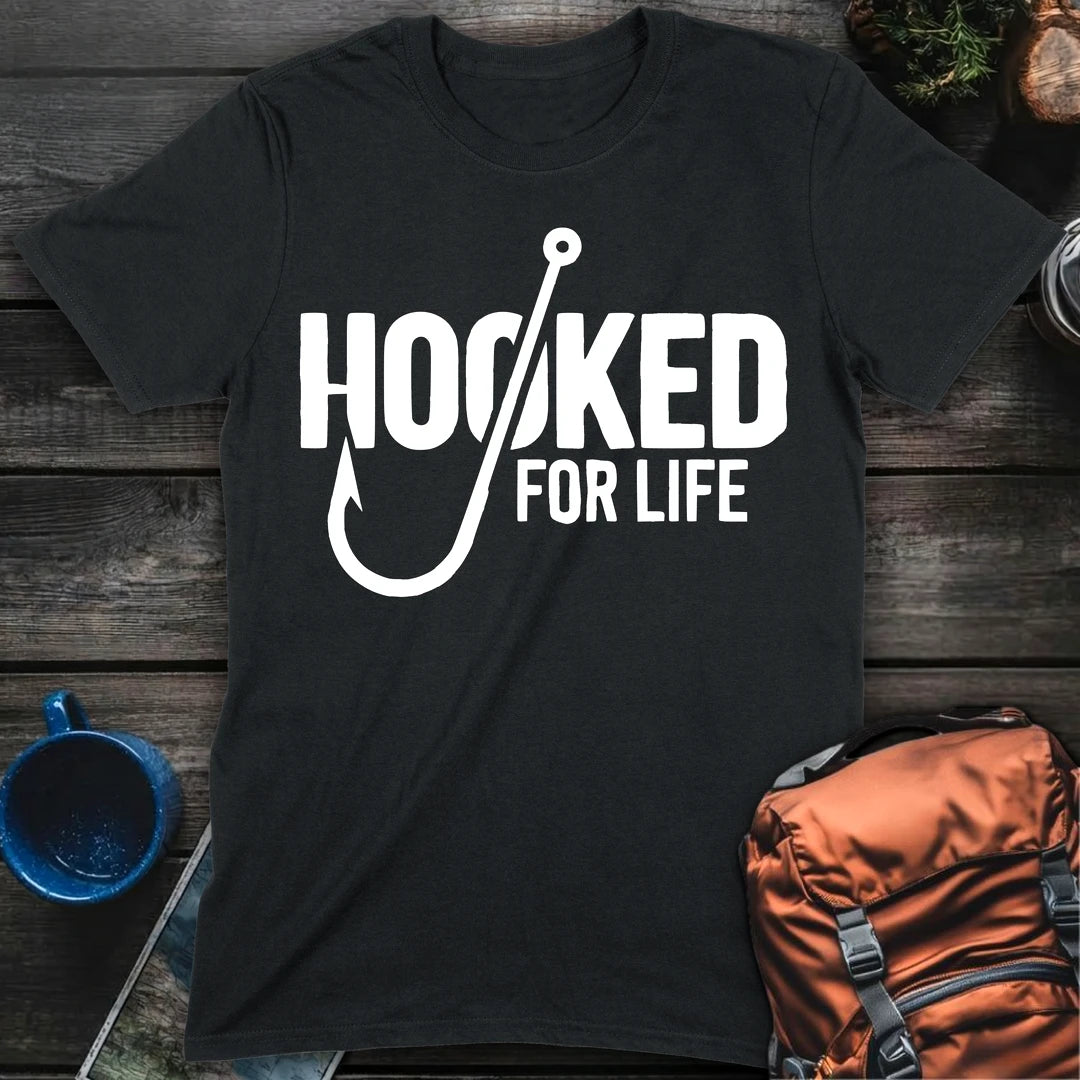 Hooked On Fishing - Black