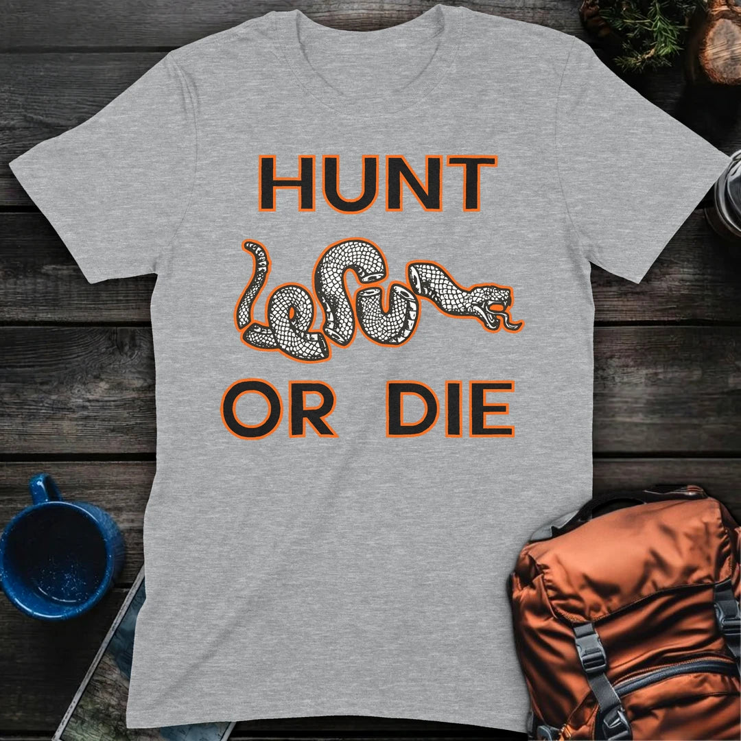 Hunt or Die - Sport Grey