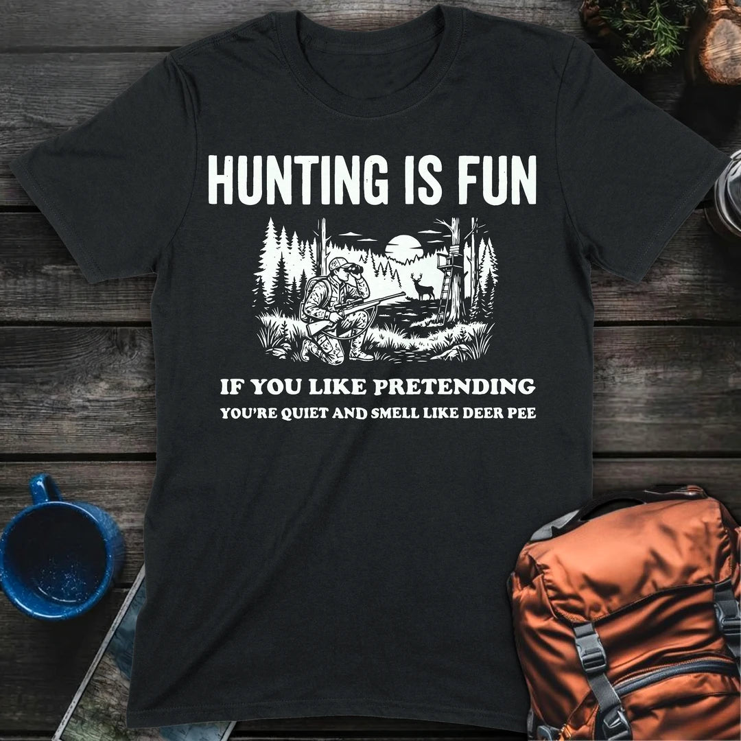 Hunting Is Fun - Black