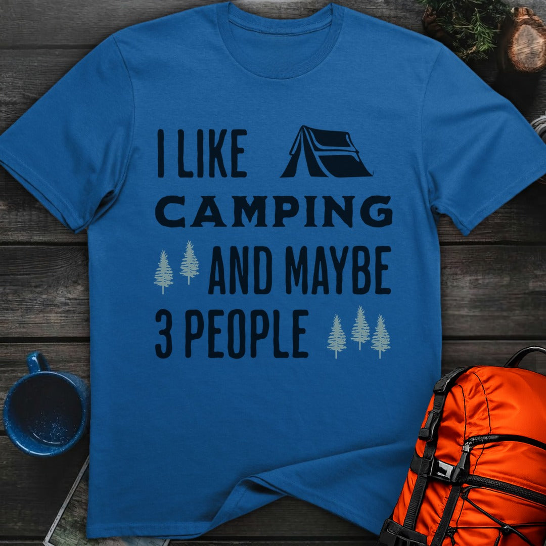 I Like Camping and 3 People - Royal