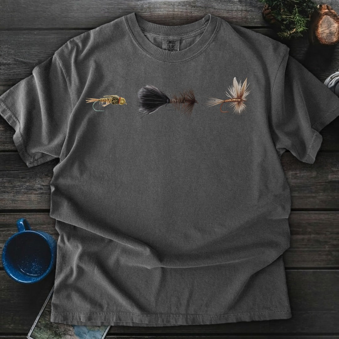 Iconic Flies - Grey