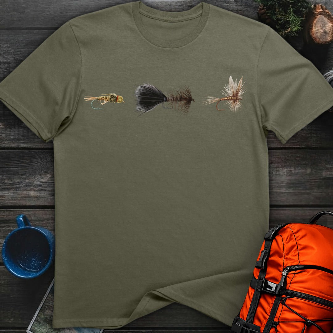 Iconic Flies - Military Green