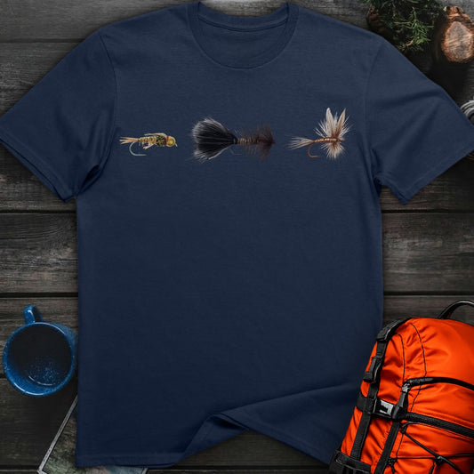 Iconic Flies - Navy