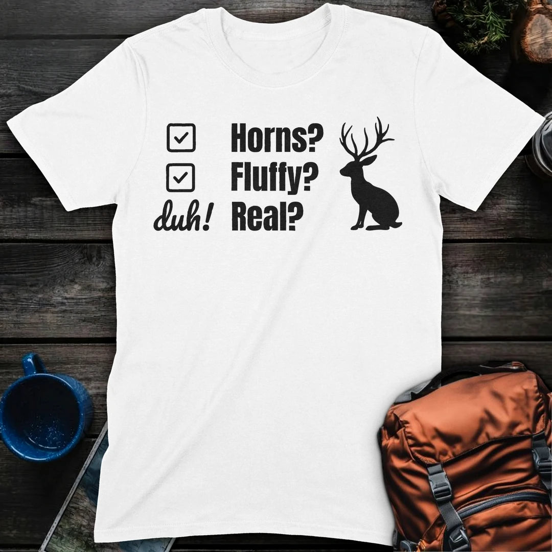 Jackalope Duh - White