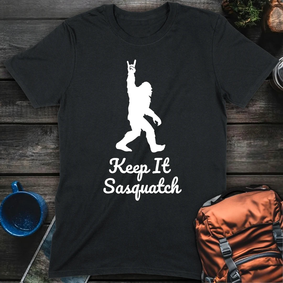 Keep It Sasqutch - Black
