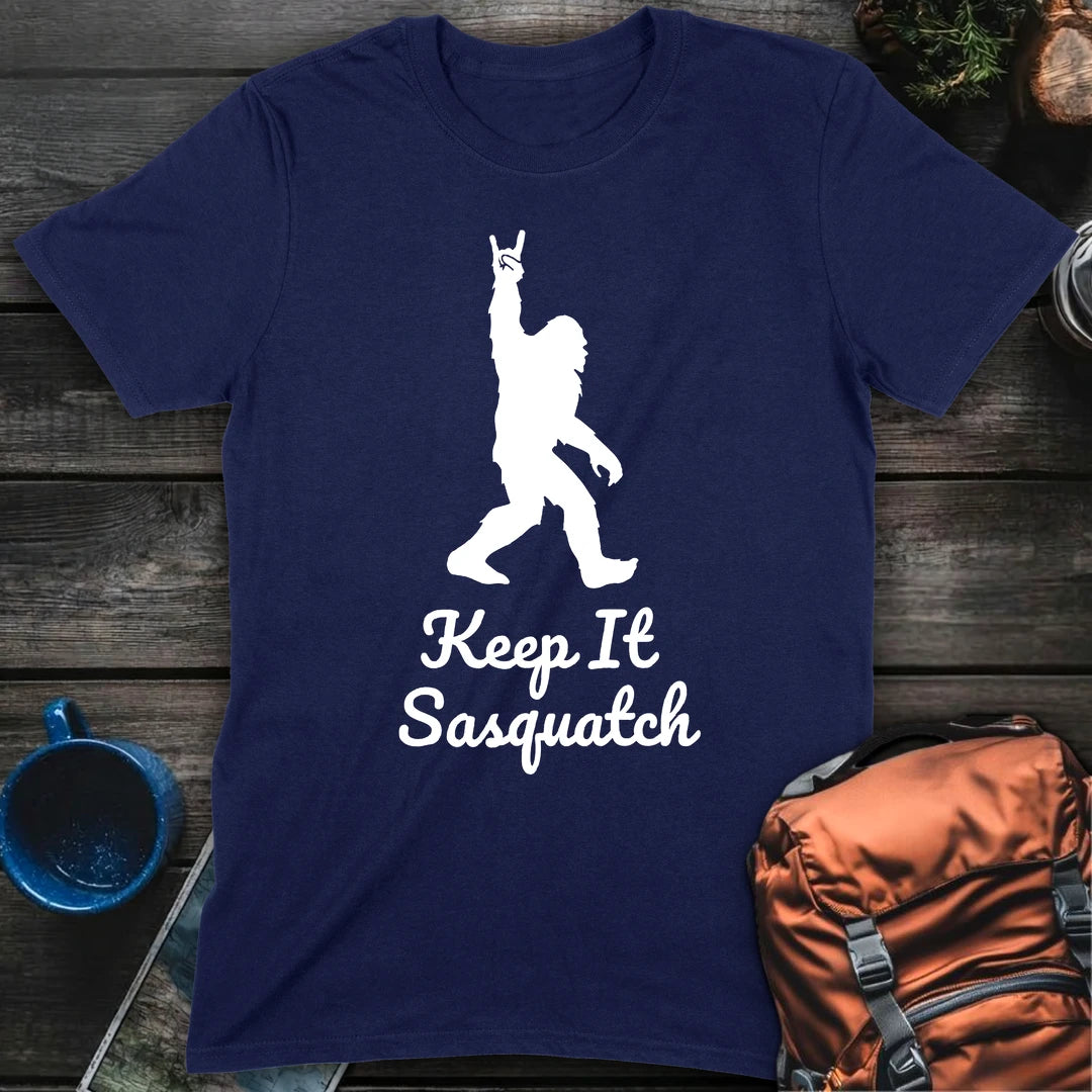 Keep It Sasqutch - Navy