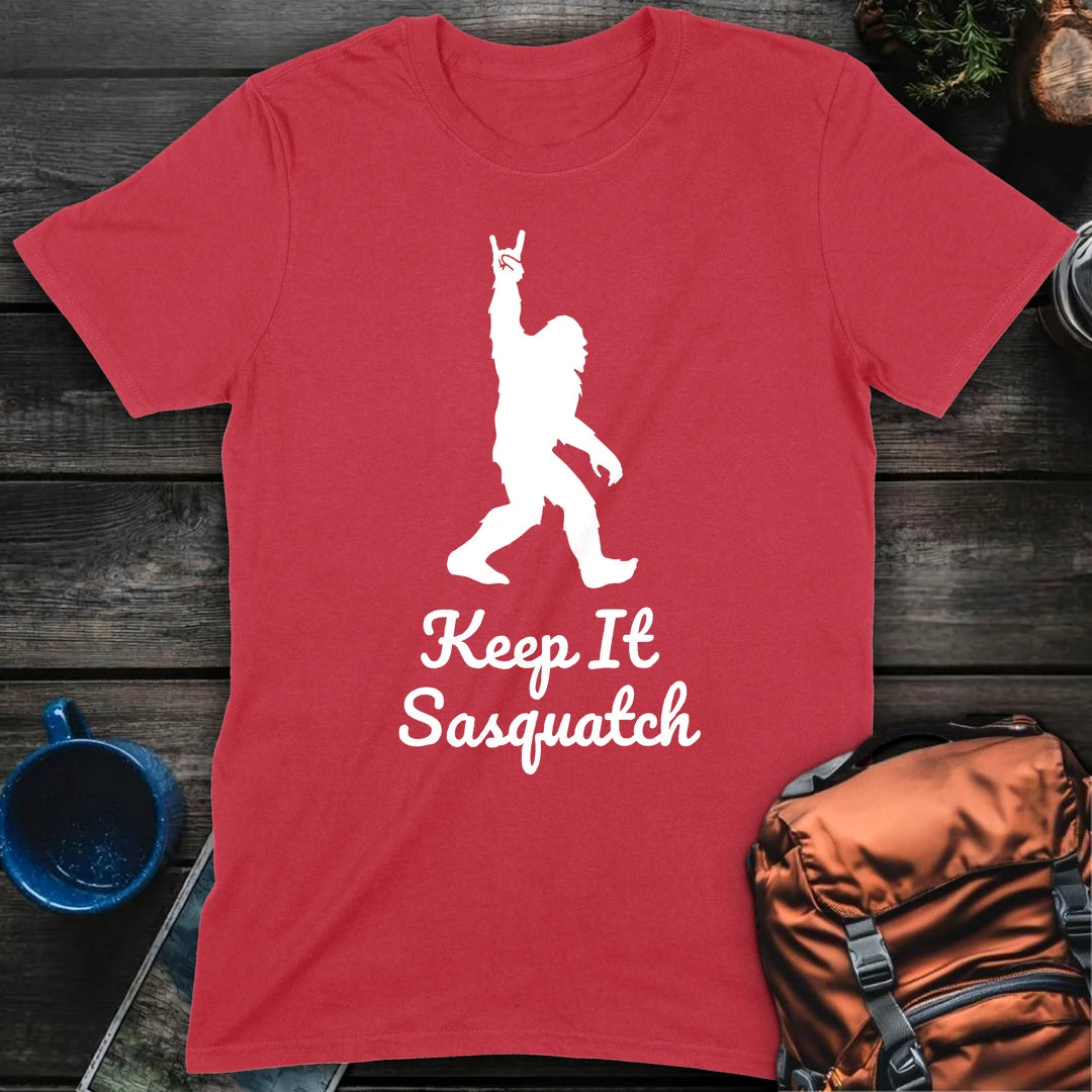 Keep It Sasqutch - Red