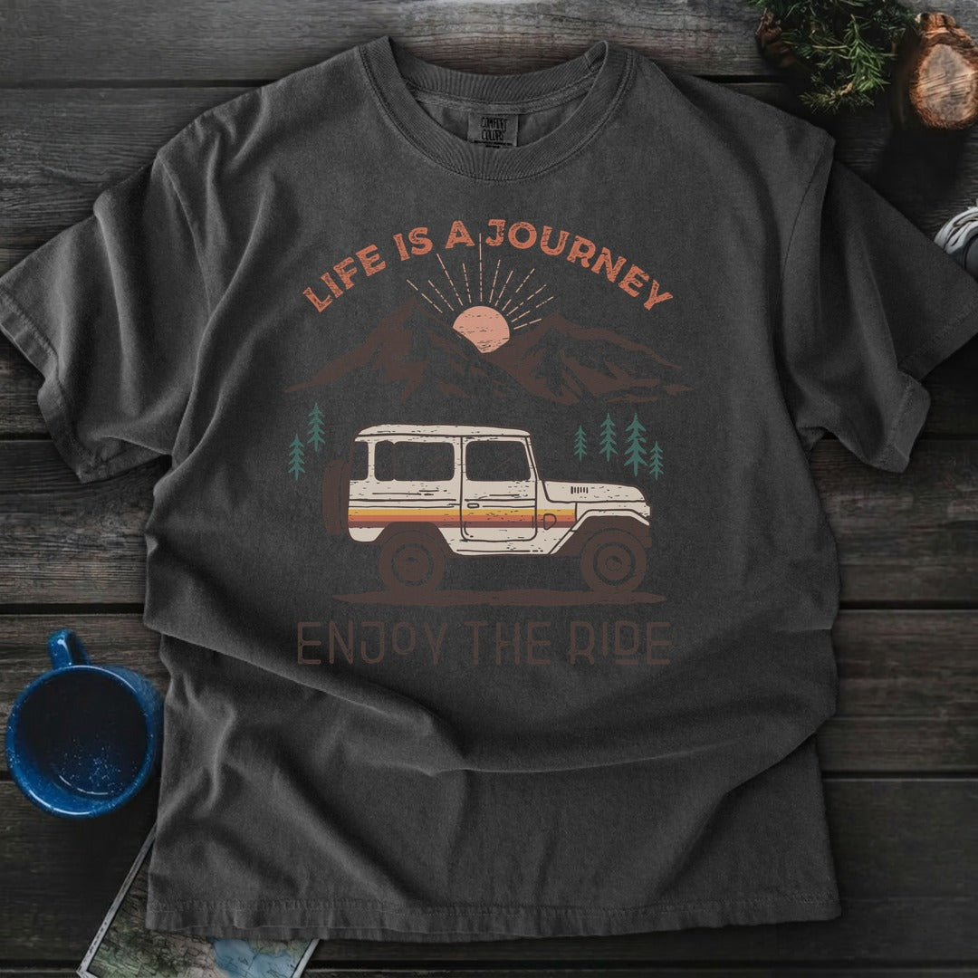 Life Is A Journey Enjoy Ride - Pepper